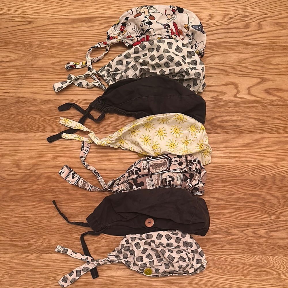 Scrub Caps set of 7